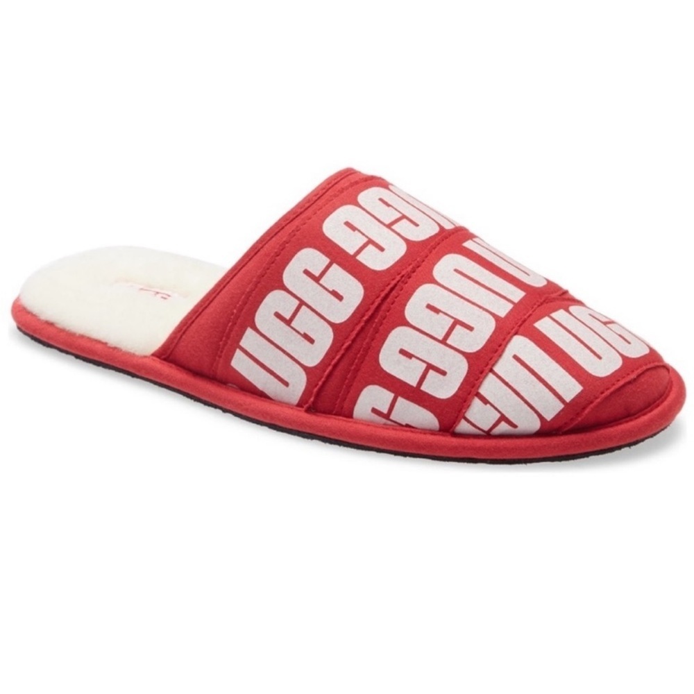 NWT UGG graphic band scaff slipper